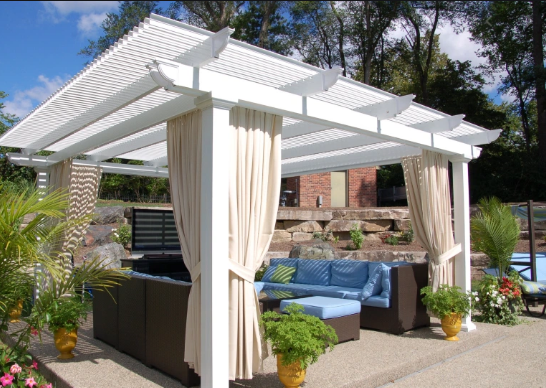 motorised outdoor blinds