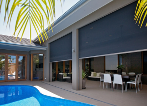 motorised outdoor blinds